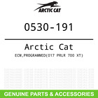 0530-191 Arctic Cat Oem Ecm Programmed Prlr Xt