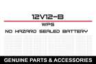 49-1262 12v12-b Wps No Hazard Sealed Battery