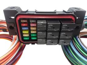 Frh72-12f320635r 12vc Gep Universal Pre-wired Waterproof Fuse Relay Panel Box 12 Circuit 250 Amp 12v
