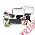 1485130002 Tusk Can Am Commander Utv Horn Signal Kit With Mirrors