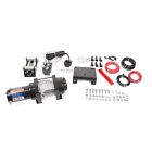 358239 3500lb Kimpex Electric Winch Steel Cable Rope 50 Towing 12 Volt Brake System