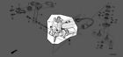 53600-hp7-a30 Honda 2009-2014 Trx 420 641785155464