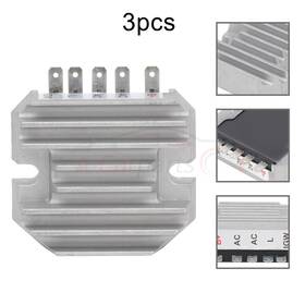 A83668801c A-carparts 3pcs Voltage Regulator Rectifier For John Deere Lawn Garden Tractor 330 322 332