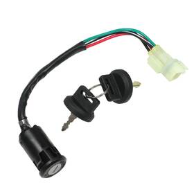 Auto-d189 Aftermarket Ignition Key Switch Fits For Arctic Cat 90 2x4 2006-2009 / Dvx 2006-2007 New