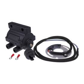 Dsk6-1 Aftermarket Electronic Dual Fire Ignition Coil Kit For Sportster 1971-2003 Models