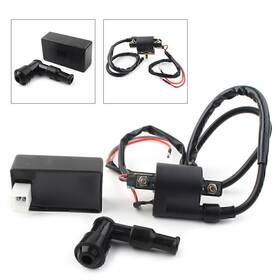Air Rocket 550746134663 Cdi Box And Ignition Coil For Quad Atv Dirt Pit Bike Go Kart 50cc-300cc Lifan Dc