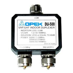 Du-500um Airlink Technologies Vhf / Uhf Duplexer So-239 Jack To 2 X Pl-259 Plugs - Opek