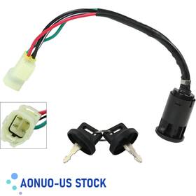 D189 Aonuo-us New Ignition Key Switch For Arctic Cat 90 2x4 2006-2009 / Dvx 2006-2007