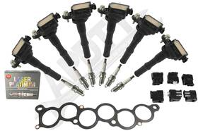112609 Apdty Spark Plug Ignition Coil Intake Gasket Wire Connectors Tune Up Kit