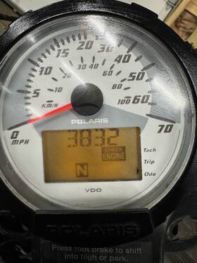 3280450 Atp 04-06 Polaris Magnum 330 Dash Pod Cluster