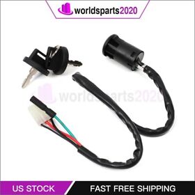 Wd165331s2020 Atv Ignition Switch With 2 Keys Fits Honda Recon Trx250te Trx250tm 250 2002-2017