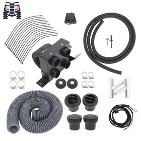 Sshk160-00 Atvwrlod Inferno Cab Heater Kit With Defrost 2010-2015 For Polaris Ranger 800