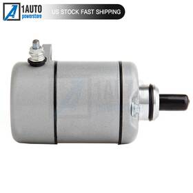 31200-hm8-003 Autobtparts 10141370 Starter Silver For 1997-2017 Honda Recon 250 Sportrax Trx250x