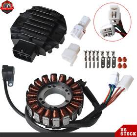 Ber290550 Berliii Stator And Regulator Rectifier For Suzuki Lt-z400 Quadsport Z400 03-08 Atv