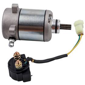 9wz82n Bfo Starter And Solenoid Relay For Honda Trx250te Fourtrax Recon Es 229cc 2002-2007