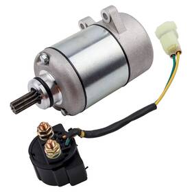 Q8ulw2 Bfo Starter And Relay Solenoid For Honda Trx250te Trx 250te Recon 250 Es 02-07