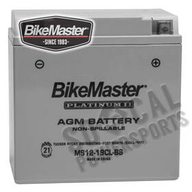 27060-b366640-60 Bikemaster Agm Platinum Ii Battery For 1997 Polaris Sl 700 Deluxe Jet Ski