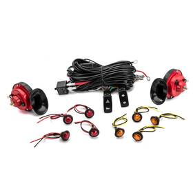 80206036 Bo Utv Universal Turn Signal Horn Street Legal Kit With Rocker Switch For Rzr Can Am