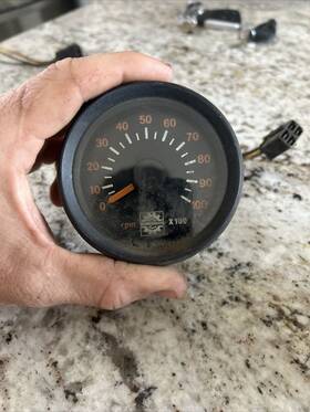 414517500 Bombardier 89 Ski-doo Safari Rpm Gauge