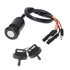 Branded 040453812397 Ignition Key Switch For Honda Fourtrax 300 Trx300fw 4x4 Trx300 2x4 1988 - 2000