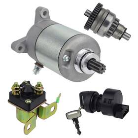 18645 Bricologht 18645/01/47/16/2 For Polaris 2001 Sportsman 400 Starter And Relay Bendix Switch Aaa