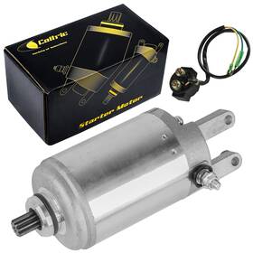 18341aa2002 Caltric Starter And Solenoid For Honda Atv Atc250es Big Red Atc250sx 250 Atc250 1985 1986