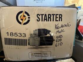 18533aa1004 Caltric New Starter For Kawasaki Mule 610 4x4 Kaf400 Kaf 400 2005 2006 2007 2008-2016