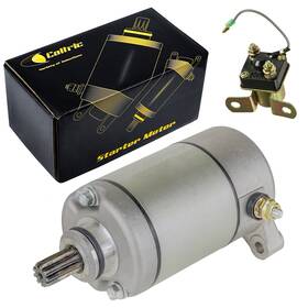 Re106 Caltric 18645 Starter And Relay Solenoid For Polaris Magnum 500 1999-02 / Big Boss 6x6 98-99