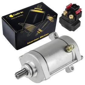 18888aa2006 Caltric Starter With Relay Solenoid For Yamaha Rhino 700 Yxr700f Yxr700 4x4 2008-2013