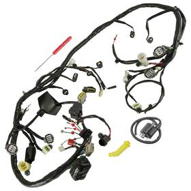 32100-hp5-a10 Caltric Hak158a1001aa Wiring Harness Kit For Honda Rancher 420 Trx420fe Es 2008