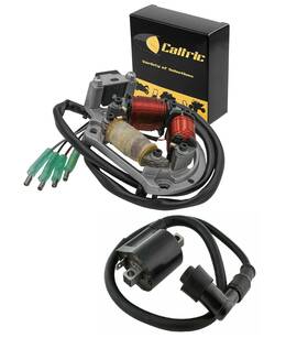 Ic101 Caltric Ic101/st230 Ignition Coil And Stator Fits Suzuki Lt250r Quadracer 250 Atv 1985 1992