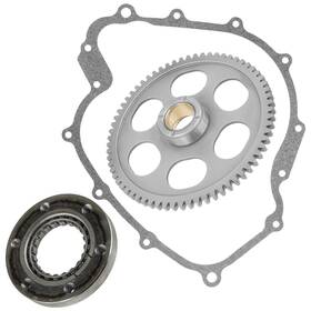 Ig152aa2002 Caltric Starter Clutch Gear Idler And Gasket Fits Yamaha Grizzly 660 Yfm660f 4x4 2002
