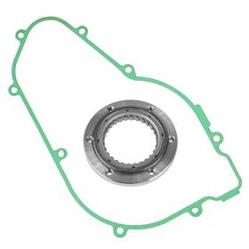 Gt313 Caltric Sc154 Starter Clutch One Way Bearing Sprag / Gasket For Arctic Cat Wildcat 4 4x 13-19
