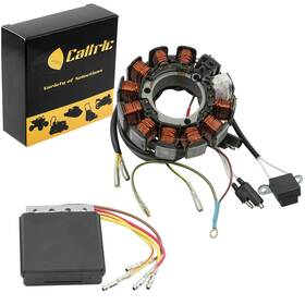 Rr118 Caltric St152 Stator And Regulator Rectifier For Polaris Scrambler 500 2x4 4x4 2000-2002