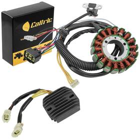 St364 Caltric Rr195 Stator And Regulator Rectifier For Polaris Predator 500 2003 2004