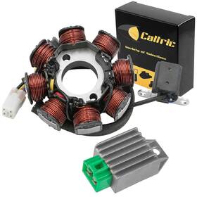 Rr316 Caltric St525 Stator Regulator Rectifier Fits Polaris Outlaw 50 2008-2019 / Predator 2007