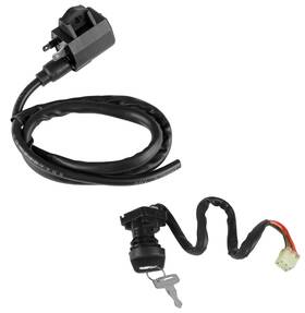 Ic148 Caltric Sw124/ic148 Ignition Key Switch And Coil Fits Suzuki Ltf400 Eiger 400 2wd 4wd 2002 2007