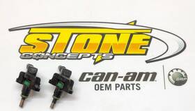 420874833 Can-am Oem 2014 Maverick 1000 Fuel Injectors Rails Commander Outlander Renegade