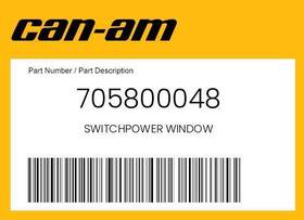 705800048 Can-am Genuine Switchpower Window -