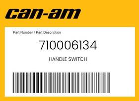710006134 Can-am Genuine Handle Switch -