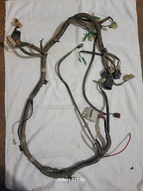 S32100rcb900 Can-am 2010 Ds 250 Wiring Harness Complete With Solenoid And Ground Cable