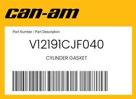 V12191cjf040 Can-am Genuine Cylinder Gasket -