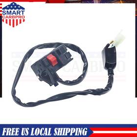 35200-ha0-681 Carbpro 917160215215 Left Handlebar Switch Start Kill Stop Headlight For Honda Big Red 250 Atc250es