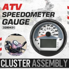 Ybp02 Carlor 1x Speedometer Cluster Assembly For Polaris Sportsman 400 450 500 600 700 800