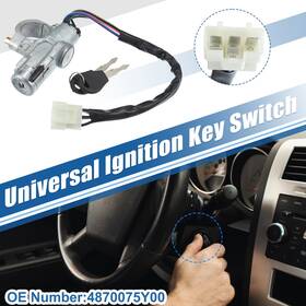 No.4870075y00 Carpopart 4870075y00 1 Set Ignition Switch Starter Keys For Nissan Sentra 2002-2006