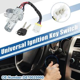 No.d87002s900 Carpopart D87002s900 Car Ignition Switch Cylinder Set With Keys For Nissan Hardbody