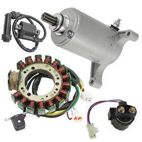 Sc4768st101dm Celox Stator Starter Solenoid Ignition Coil For Yamaha Yfm350 Warrior 350 95 1996-1998