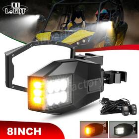 Lb-zx-4y Colight Jzd-996 For Kawasaki Teryx Turn Signal Horn Street Legal With Rear Side Mirror Kit Utv 4wd