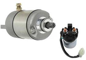 31200-hf1-003 Componentsplus 686696457436 New 12v Starter With Relay Kit Fits Honda Atv Trx200d 91-97