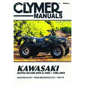 M466-4a1 Componentsplus New Service Manual For Kawasaki Bayou 300cc 4x4 By M466-4
